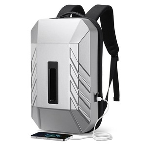 Sac à dos d'affaires multifonction pour hommes <span class=keywords><strong>Pc</strong></span> Hard Shell Laptop Bag Smart Cool Led Men USB Charging Anti-theft Waterproof Backpack - Product Image 1
