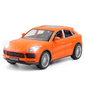 1: 24 bambini pressofuso modello di <span class=keywords><strong>auto</strong></span> giocattolo <span class=keywords><strong>Porsche</strong></span> <span class=keywords><strong>Cayenne</strong></span> 20.5cm lungo Pull-back in lega di simulazione coupé con suono e luce - Product Image 2
