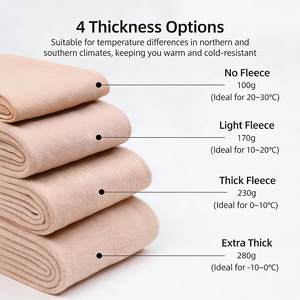Pantimedias Térmicas Ultra Realistas con Forro de Felpa Sintética para Mujer, con 4 Opciones de Grosor para Invierno - Product Image 3