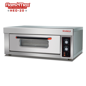 Lò nướng bánh mì công nghiệp 1 tầng 3 khay bằng thép không gỉ, dùng điện, bán - Product Image 3