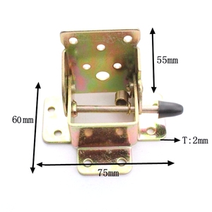 Bán Trực Tiếp Từ Nhà Máy Đầu Nối Chân Bàn Gấp Bản Lề Tự Khóa 90 Độ Bản Lề Kim Loại Khung Gập - Product Image 6