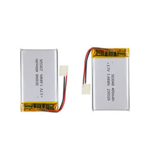 En çok satan <span class=keywords><strong>3</strong></span>.7V 400mAh Lipo pil 303048 küçük boy şarj edilebilir Li-ion polimer pil hücresi Gps izci için - Product Image 3