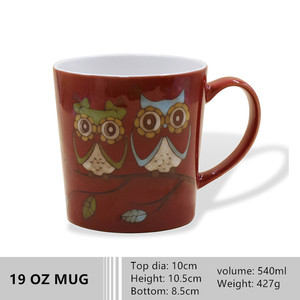 Tasse à café professionnelle personnalisée, en céramique, 19 oz, avec <span class=keywords><strong>peinture</strong></span> à la main, vente en gros, pièces - Product Image 6