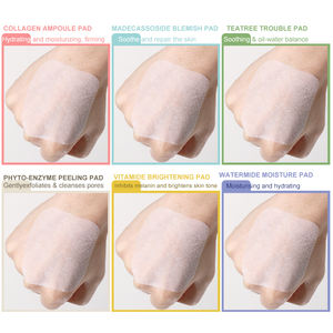 UUKKG-Enzyme végétale, compresse de coton humide, <span class=keywords><strong>masque</strong></span> éclaircissant, hydratant, feuille de soin du visage - Product Image 5