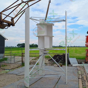 120V 220V 380V <span class=keywords><strong>Vertical</strong></span> Axis <span class=keywords><strong>Wind</strong></span> Turbine hệ thống điện 100kw 50kw 30Kw 5KW lai năng lượng mặt trời năng lượng điện thay thế máy phát điện - Product Image 2