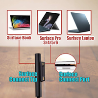 Charger Laptop 65W Kompatibel Dengan Seri Laptop Microsoft Surface Pro Go