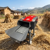 Nouveau modèle 2026 de mini-hacheuse multifonctionnelle 3.8/8T pour la coupe de fourrage, de tiges de bananiers et d'herbe à éléphant, fabrication chinoise