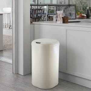 <span class=keywords><strong>Cubo</strong></span> de <span class=keywords><strong>basura</strong></span> con Sensor electrónico inteligente, <span class=keywords><strong>Cubo</strong></span> de <span class=keywords><strong>basura</strong></span> automático de Metal de <span class=keywords><strong>30L</strong></span>, tapa para interior, cocina, oficina, uso doméstico, pie inteligente - Product Image 1