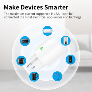 <span class=keywords><strong>Enchufe</strong></span> Inteligente <span class=keywords><strong>WiFi</strong></span> de Código Abierto con Firmware Flash, Programable con Chips ESP32, 16A para la UE, Fabricación OEM ODM Personalizada - Product Image 6