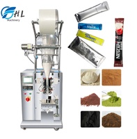 Machine d'emballage automatique VFFS pour sachets de café 10g 15g 20g 30g avec scellage arrière et emballage sur 3/4 côtés