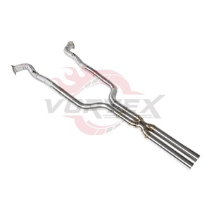 Vortex Stainless Steel Mid Pipe for Maserati GranTurismo GT 4.2L 2008-2017 Performance Exhaust Link X Pipe - Product Image 3