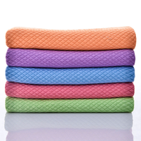 Chiffons de nettoyage pour cuisine hautement absorbants, motif écailles de poisson