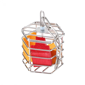Livraison gratuite mangeoire pour <span class=keywords><strong>cage</strong></span> à oiseaux pour perroquet, jouet d'alimentation suspendu, accessoires pour <span class=keywords><strong>cage</strong></span> de croissance intelligente pour oiseaux - Product Image 1