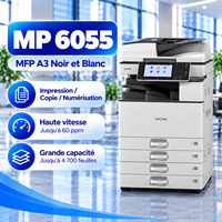Mesin Fotokopi/Printer Ricoh MP 6054 6055 Bekas, 3554 4054 5054, A3