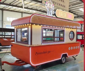 Camion de restauration mobile d'<span class=keywords><strong>occasion</strong></span>, camions de restauration rapide pour crêpes, remorque de <span class=keywords><strong>concession</strong></span> avec extension pour les petites entreprises - Product Image 6