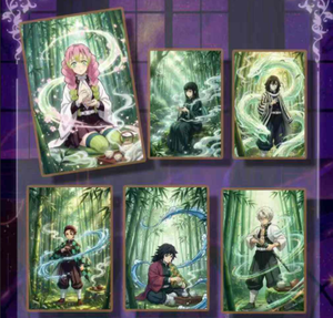 Tarjetas Coleccionables de Papel de Colores PGU Culture DS, Tarjetas Raras de Tanjirou Kamado y <span class=keywords><strong>Nezuko</strong></span>, Juguetes de Cartas de Juego DS para Fans - Product Image 6