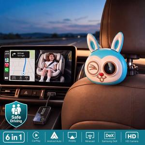 Adaptador Inalámbrico CarPlay con 1 Año de Garantía, Compatible con <span class=keywords><strong>iPhone</strong></span> y Android, Logotipo Personalizado, MOQ Bajo, Envío Rápido de Fábrica - Product Image 2
