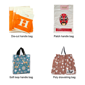 1 सॉफ्ट लूप हैंडल बैग पैच बैग प्लास्टिक शॉपिंग बैग प्लास्टिक शॉपिंग बैग बनाने की मशीन - Product Image 2