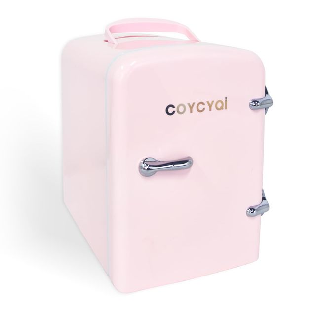 Hot and Cold Personal Beauty Refrigerator for Bedroom, Office, Car, Cosmetics 4L Portable Beauty Mini Cosmetic Fridge