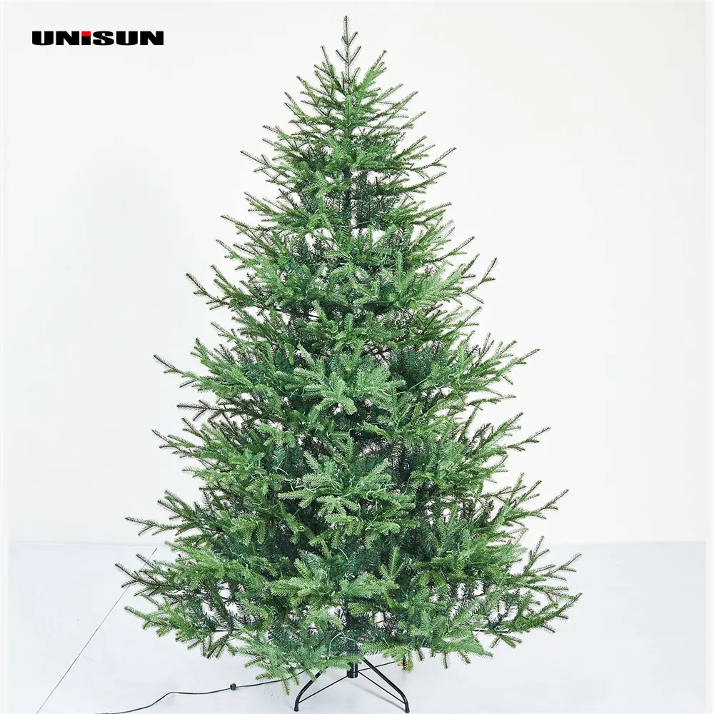 Christmas decorations Green 6ft 6.5ft 7ft 7.5ft Christmas tree Bare tree luxury encryption with iron feet