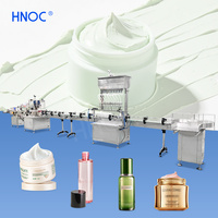 Machine de remplissage cosmétique HNOC pour petits pots de beurre corporel, crème et fond de teint en pâte, pour flacons de 250 ml