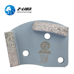 Almohadillas de pulido de diamante de gran oferta, disco abrasivo de dos <span class=keywords><strong>barras</strong></span> de Metal, almohadilla de pulido de hormigón de unión de Metal, venta en caliente del - Product Image 1