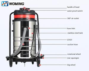 Aspirateur industriel BF585-T 3000W Haute puissance Trois moteurs d'aspiration 70/80L Grande capacité Aspirateurs à <span class=keywords><strong>bidon</strong></span> - Product Image 5