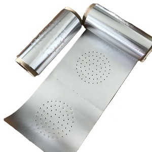 Wholesale 30 Microns 35 Microns 40 Microns <strong>Shisha</strong> Hookah <strong>Aluminum</strong> <strong>Foil</strong> with Hole 10m 25m - Product Image 2
