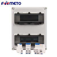 Boîtier de distribution extérieur étanche IP66, 5 prises, 15A 380V, boîte d'entretien électrique, disjoncteur 2P, personnalisation OEM ODM prise en charge