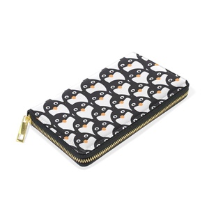 Portefeuille long en cuir pour femme, personnalisable avec logo, plusieurs couleurs, moins cher, en gros, à vendre - Product Image 3
