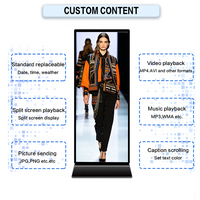 Señalización Digital Interior Antivandálica y Pantalla con Cristal de Seguridad Resistente a Impactos, Reproductor de Publicidad para Publicidad Pública