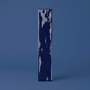 Baldosa Creta-25 Azul Oscuro 5x25 cm 9 mm Brillante con Bordes Irregulares - Product Image 1
