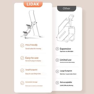 Vente en gros : Appareil de fitness multifonctionnel pour la maison, simulateur d'escalade, stepper stationnaire, entraînement de course et de montagne - Product Image 5