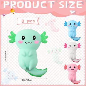 Jouets à presser personnalisés en forme de salamandre en pâte à modeler, faits à la main, anti-stress, pour soulager l'anxiété - Product Image 3