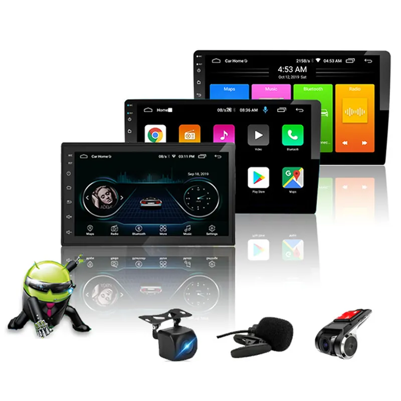 Best selling 10" car screen android 8227+ Android 13 radio GPS car stereo carplay car head unit