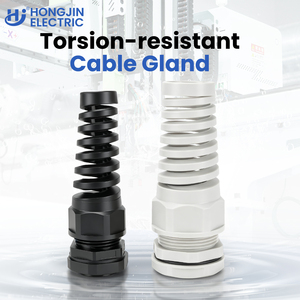 Prensaestopas de nailon plástico con alivio de tensión anti-doblez PG11 IP69, conector de cable impermeable y a prueba de polvo de baja tensión 4-10mm CE ROHS - Product Image 2