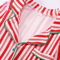 Pyjamas Rayés Personnalisables Grossiste pour Famille Femme Homme Enfant Noël