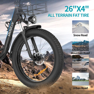 Mens 48v City <b>Smart</b> <b>Electronic</b> Suspension Wheel Hub Motor Fat Tire EBIKE Aluminum 20Ah Lithium Battery MN-26 Electric Bicycle Wi - Product Image 4