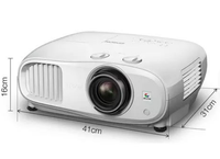 Projecteur RC Ep Son CH-TW7000 3LCD, 4K PRO-UHD, 3000 Lumens, Écran 500 Pouces, Cinéma à Domicile, Streaming et Jeux - Blanc