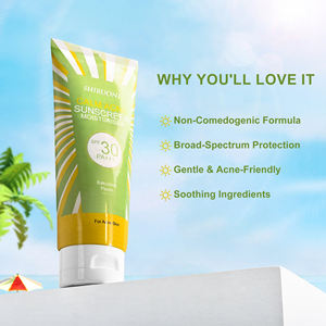 Soothing Broad-Spectrum Protection <strong>Spf</strong> <strong>30</strong> Calm Acne Bakuchiol Hyaluronic Acid Sunscreen <strong>Moisturiser</strong> - Product Image 2