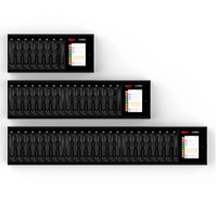 Chargeur de batterie intelligent ISDT N8 8 emplacements AA AAA, charge rapide 1,5A, écran tactile IPS 2,4 pouces pour Li-ion LiHV NiMH NiCd NiZn
