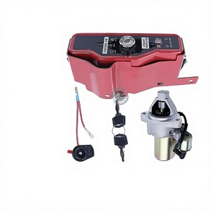 Boîtier de commande 15HP avec démarrage électrique sans clé GX390 420 Kit moteur Pièces et accessoires d'alternateur de générateur diesel 188F Aluminium - Product Image 2