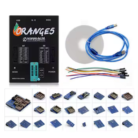 Orange5 V1.35 Orange 5, Appareil de Programmation Professionnel avec Kit Complet d'Adaptateurs, Programmeur Auto OBD2