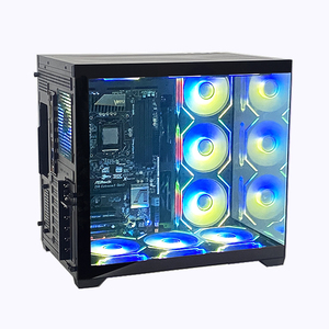 Boîtiers et tours d'ordinateur de jeu Pcooling, best-sellers, personnalisables, modernes, pour <span class=keywords><strong>PC</strong></span> de bureau <span class=keywords><strong>gamer</strong></span>, ATX, Mini ITX - Product Image 6