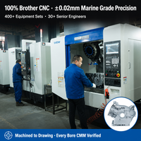 Boîtier de moteur hors-bord marin personnalisé en aluminium moulé sous pression ADC12 LC170F, fabricant OEM, directement de l'usine en Chine