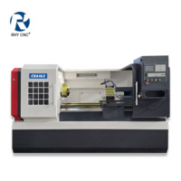 Hochpräzise CNC-Drehmaschine CK6163-1500 Horizontale Flachbett-CNC-Drehmaschine mit 4-Stationen-Werkzeughalter