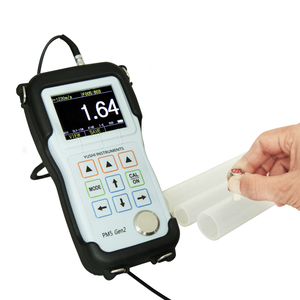 YUSHI NDT Equipment Tragbare hochpräzise dünne Teile Kunststoff flasche Ultraschall-Wanddicken messgerät mit Hochfrequenz sonde - Product Image 2
