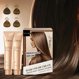 Tinte para el Cabello sin Amoníaco OEM, Tinte para el Cabello Herbal en Crema, Personalizado, Práctico para el Hogar - Product Image 3