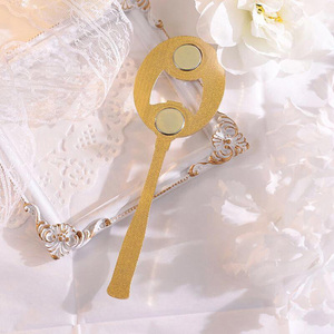 Abrebotellas de Metal de cerveza de bebida personalizada, adorno decorativo de Metal magnético, raqueta de bádminton, abridor de botellas con imán para nevera - Product Image 6