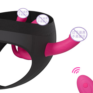 <b>Remote</b>-<b>controlled</b> liquid fully encased three-headed dragon dildo pants for lesbians and lesbians to wear as a dildo for genital - Product Image 3